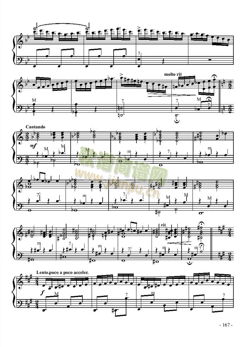 七级乐曲《俄罗斯之舞》 键盘类 手风琴