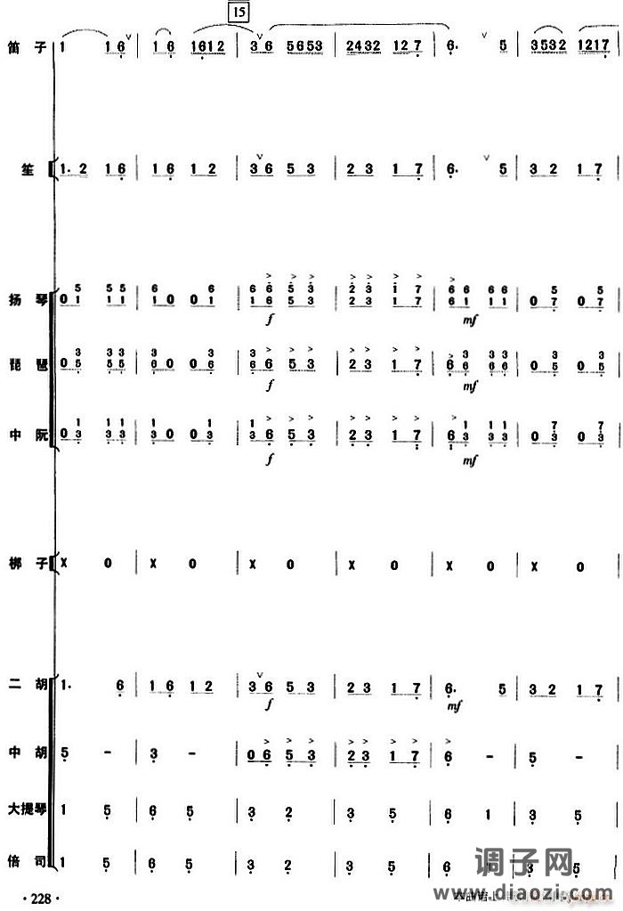 庆丰收(民乐 )228