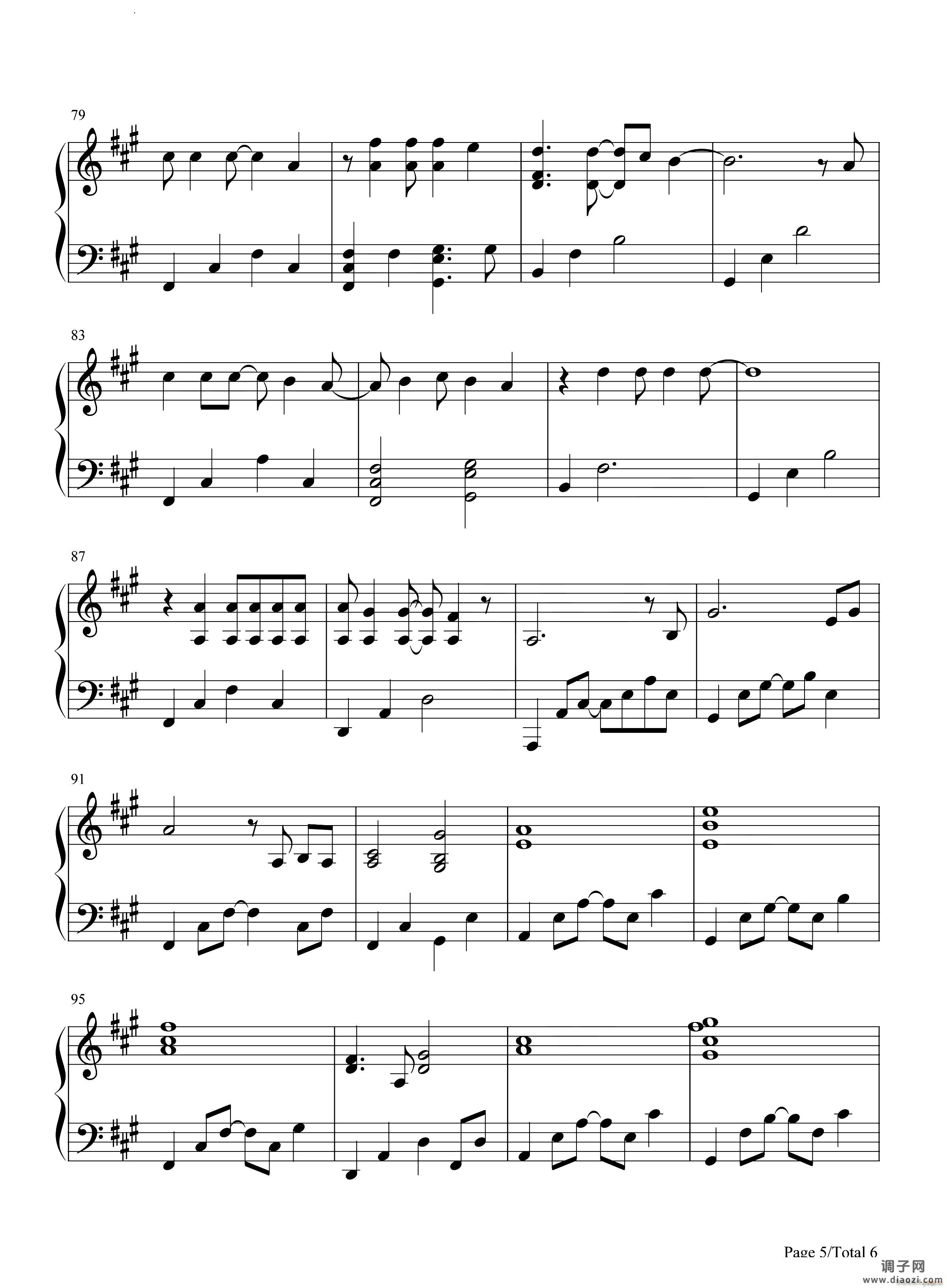 Take On Me带我走简单版