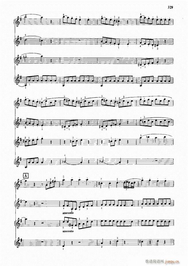 手风琴中外名曲91首301-352