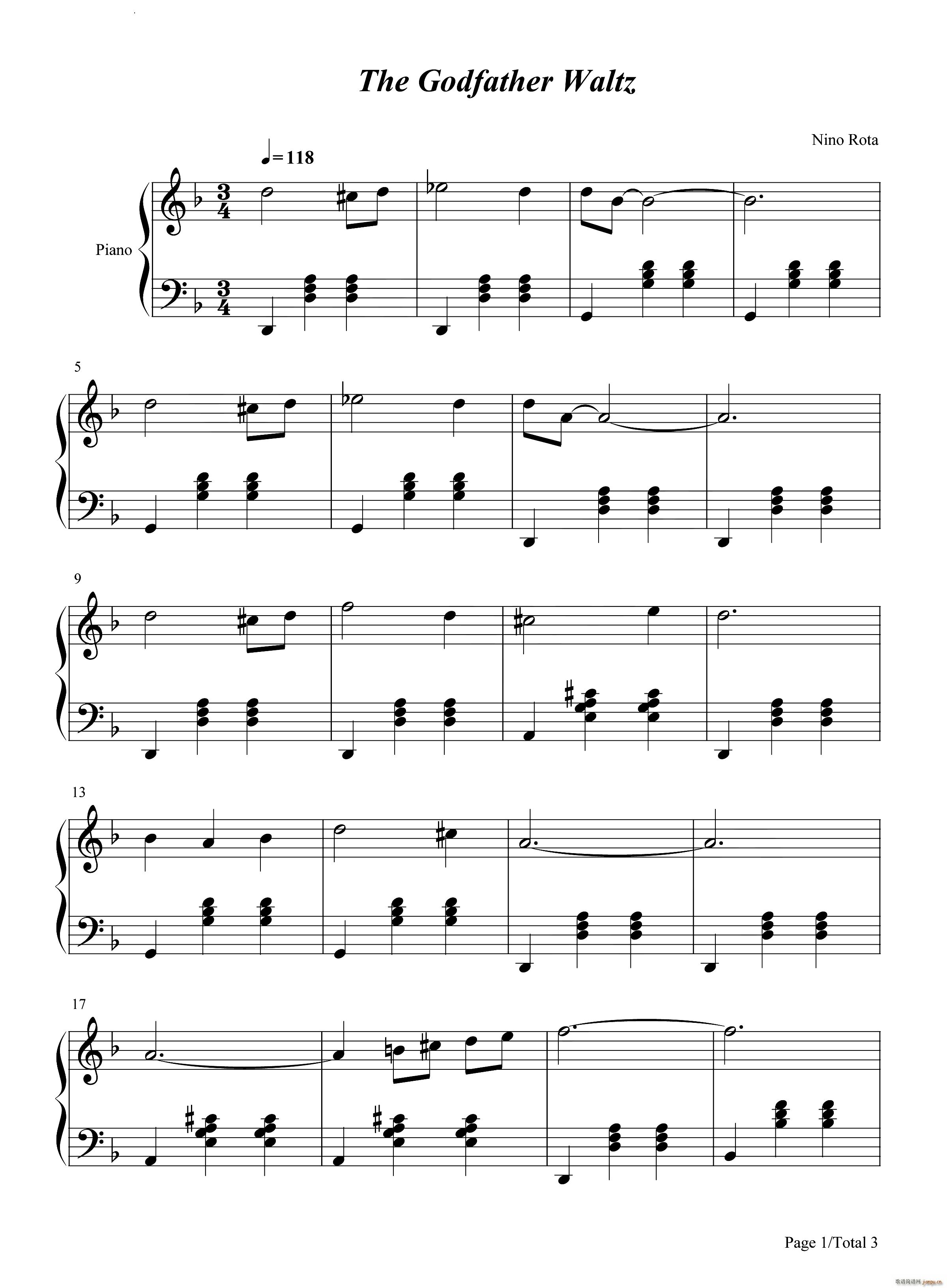 The Godfather Waltz教父插曲