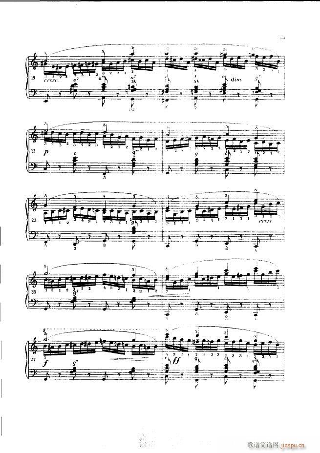 车尔尼手风琴练习曲集 Ⅲ