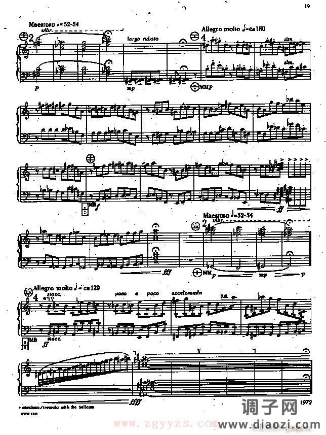 奏鸣曲 克扎诺夫斯基曲6-10