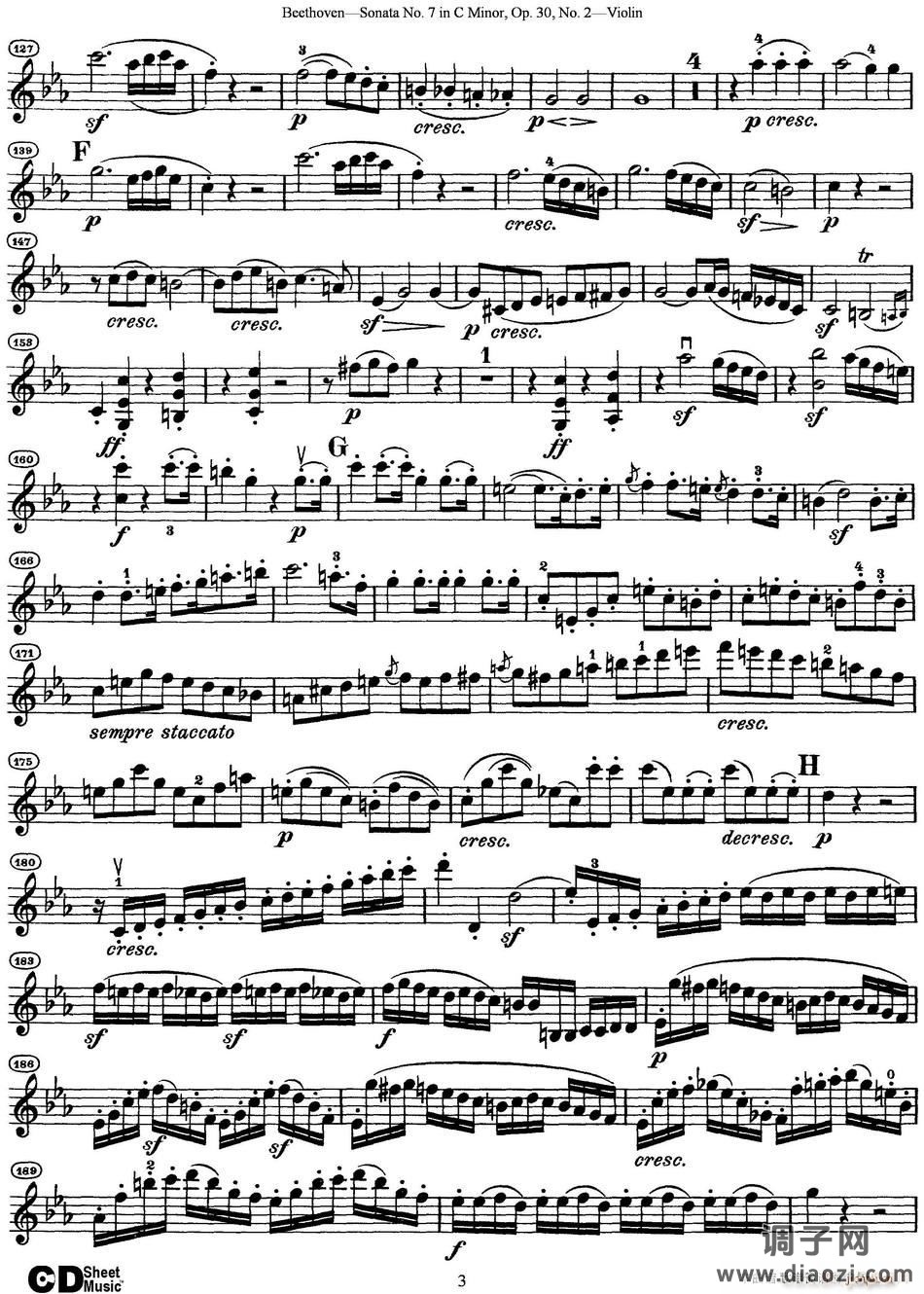 Violin Sonata No 7 in C Minor Op 30 No 2
