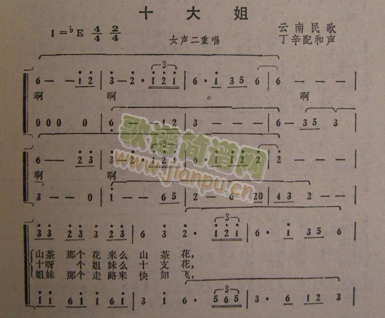十大姐（女声二重唱）