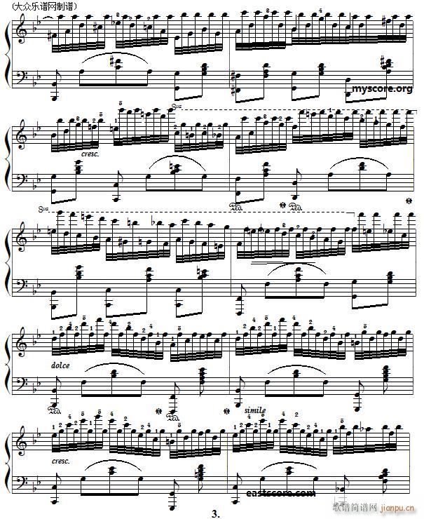 车尔尼《 手指灵巧技术练习》（Czerny 740）第19首