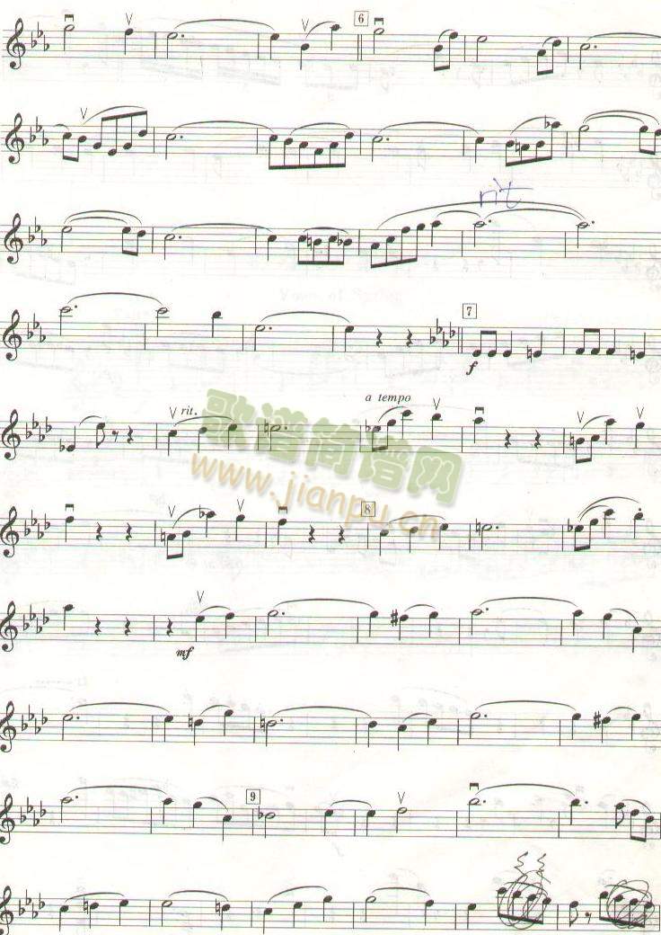 春之声圆舞曲    （约翰·施特劳斯）