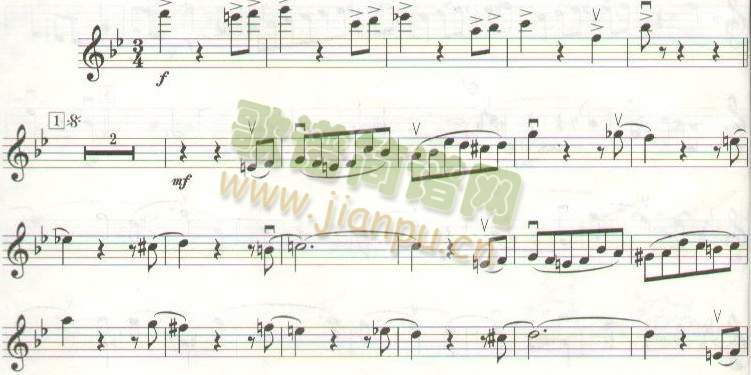 春之声圆舞曲    （约翰·施特劳斯）