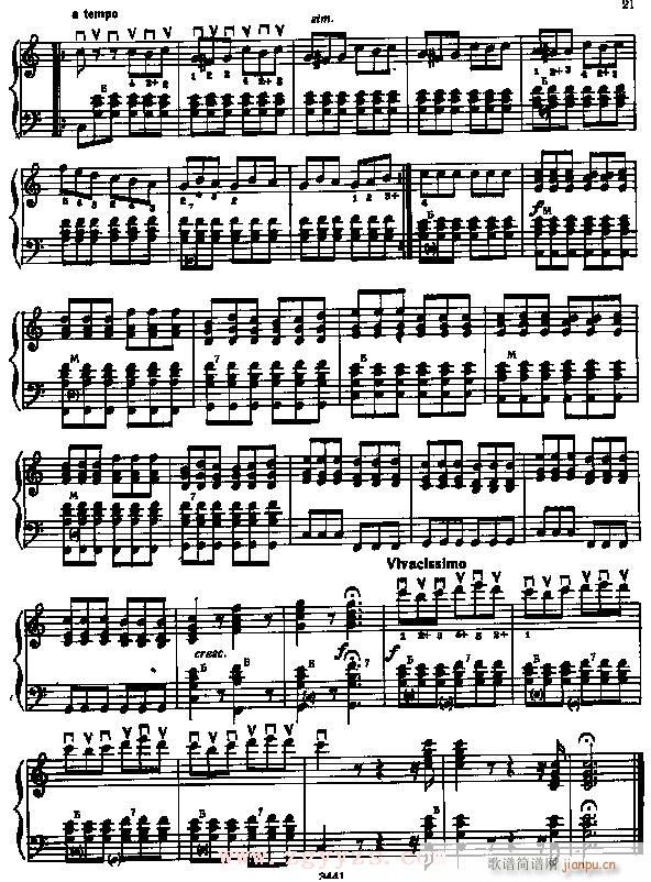 费加罗的咏叹调-手风琴