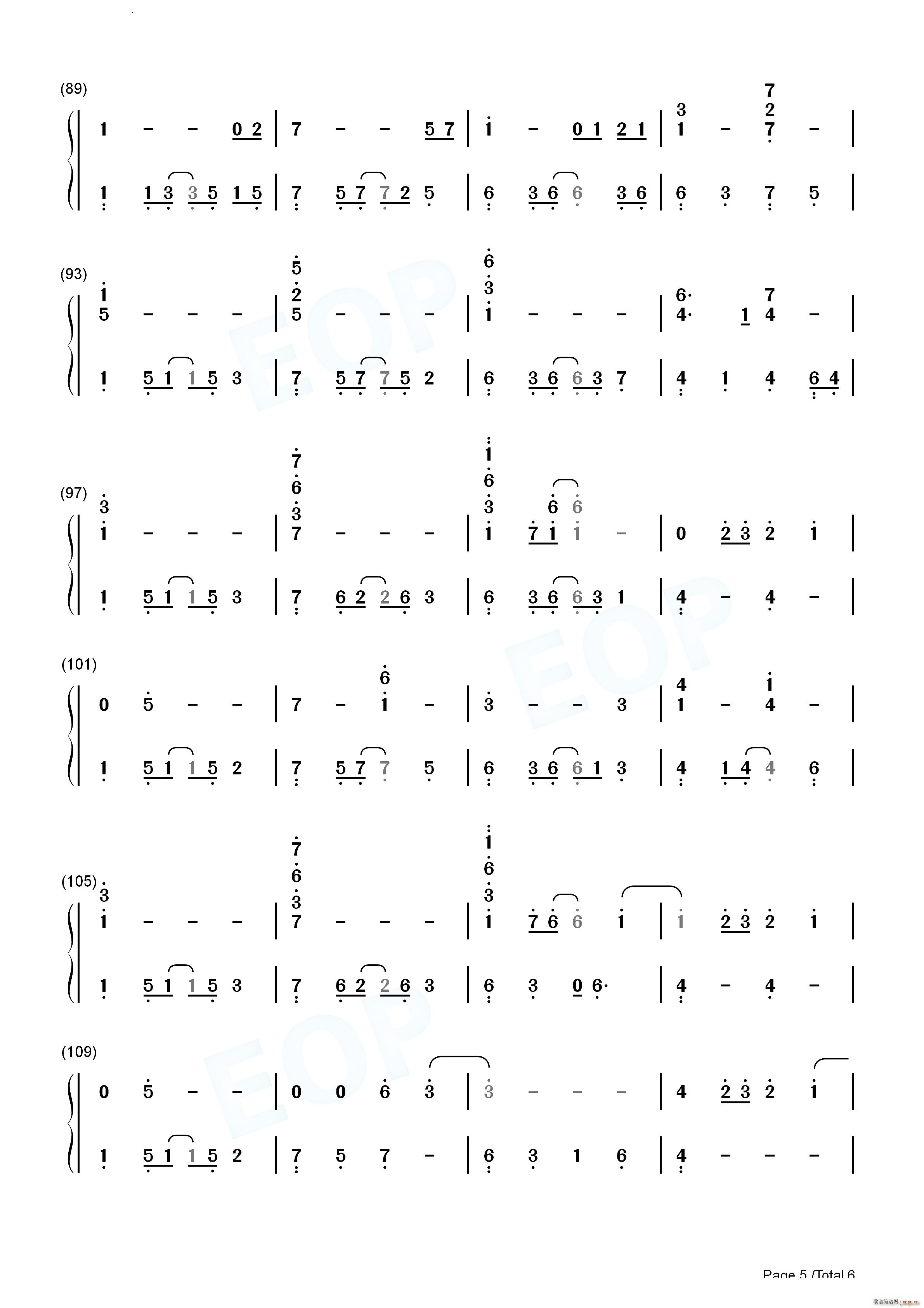 Take On Me带我走简单版