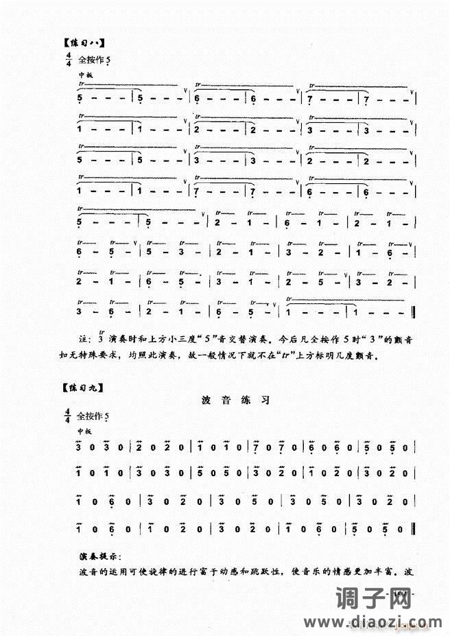 葫芦丝、巴乌实用教程121-180