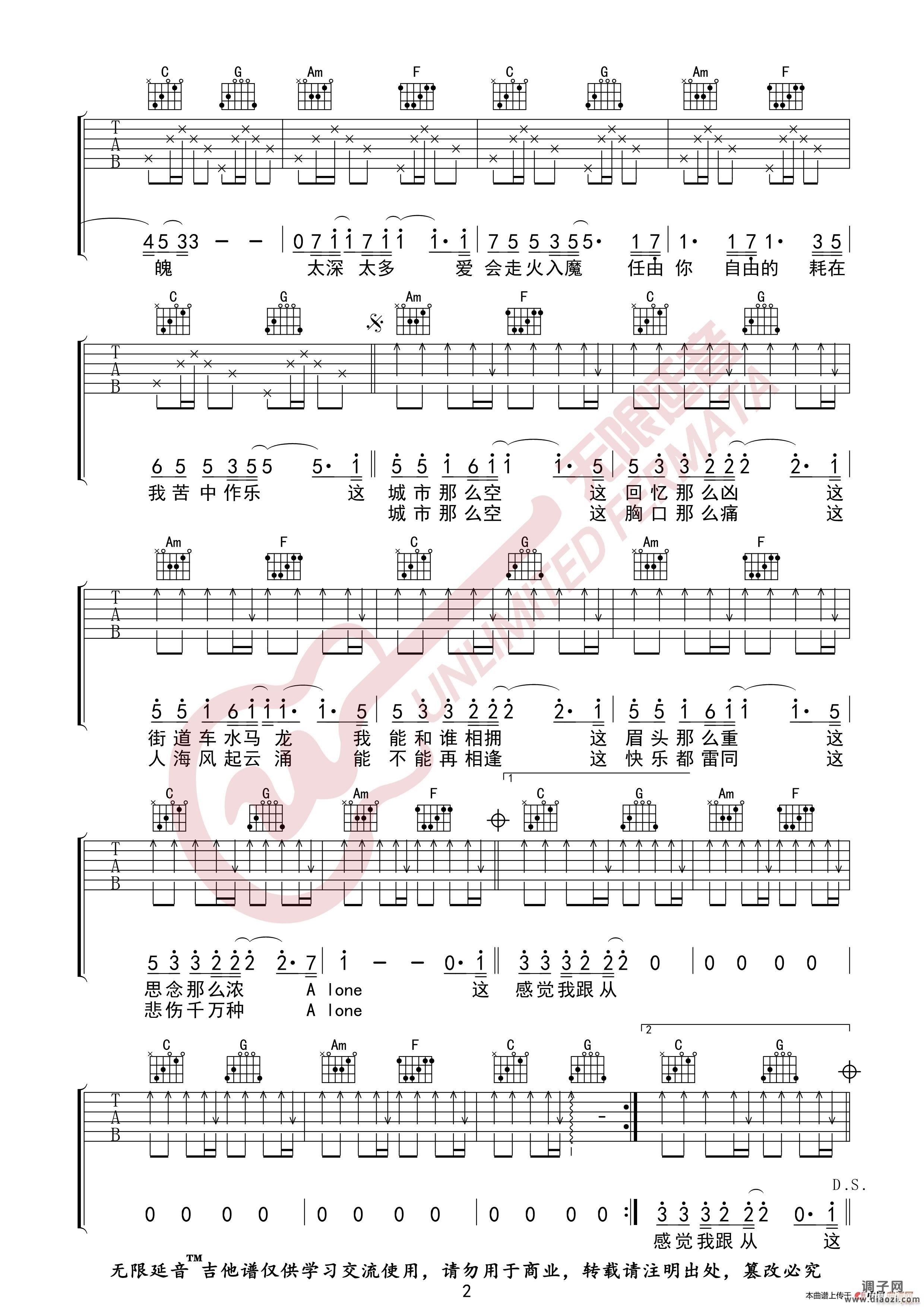 杨坤 空城 （无限延音编配）