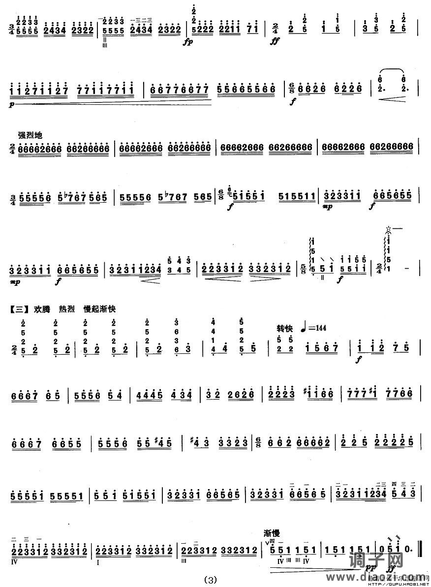 柳琴八级：南疆舞曲