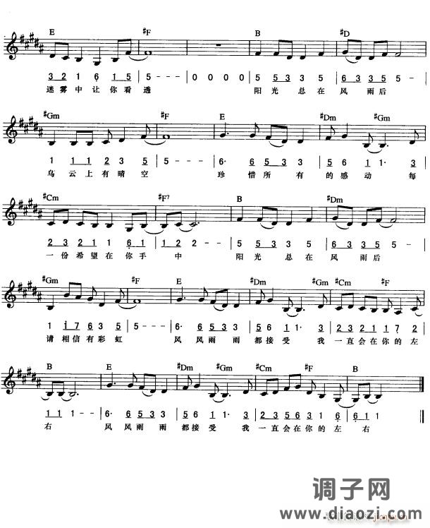 阳光总在风雨后( 唱)2